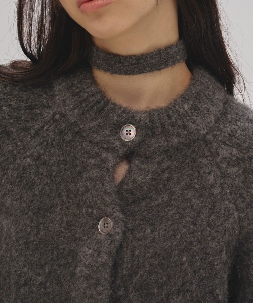 TODAYFUL Brushed Knit Cardigan グレー Brashed Knit Cardigan(FREE GREY): TODAYFUL: WOMENS｜ STUDIOUS