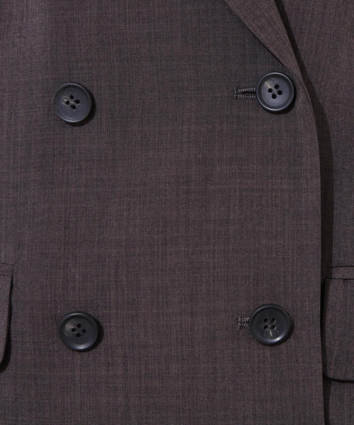 N.(N. Natural Beauty Basic)(エヌエヌナチュラルビューティーベーシック)の「ライトテーラードダブルジャケット(テーラードジャケット・レディース・ベージュ/ネイビー/ブラウン・SMALL/MEDIUM)」の12枚目の写真