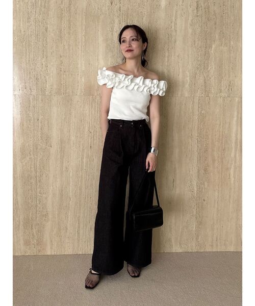 LAGUNAMOON ワイドパンツ LAGUNAMOON パンツ 2タックワイドパンツ レディース : ZOZOTOWN