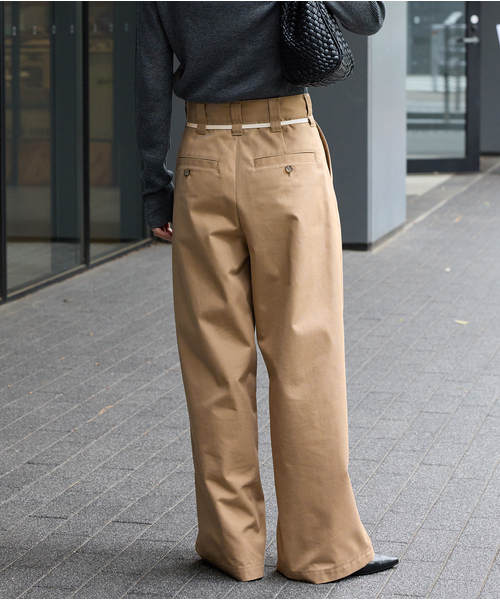 セール】TCチノワイドパンツ（チノパンツ）｜JOURNAL STANDARD