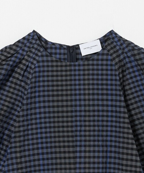 UNITED ARROWS（ユナイテッドアローズ）の「パフスリーブ チェック ワンピース -ウォッシャブル-（ワンピース・レディース・その他5/その他2・38/36）」の15枚目の写真