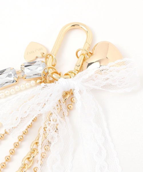 tiny tiny（ティニーティニー）の「ボリュームキラキラ垂らしチャーム[tiny tiny(ティニーティニー)]（チャーム・レディース・グレー/イエロー・0）」の9枚目の写真