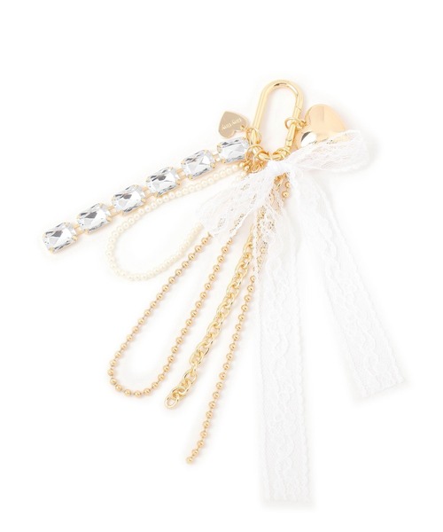 tiny tiny（ティニーティニー）の「ボリュームキラキラ垂らしチャーム[tiny tiny(ティニーティニー)]（チャーム・レディース・グレー/イエロー・0）」の14枚目の写真