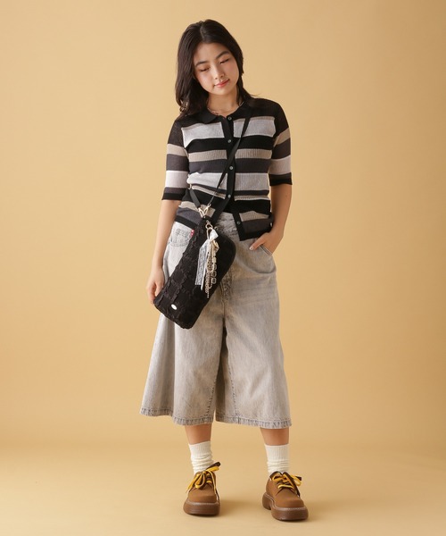 tiny tiny（ティニーティニー）の「ボリュームキラキラ垂らしチャーム[tiny tiny(ティニーティニー)]（チャーム・レディース・グレー/イエロー・0）」の11枚目の写真