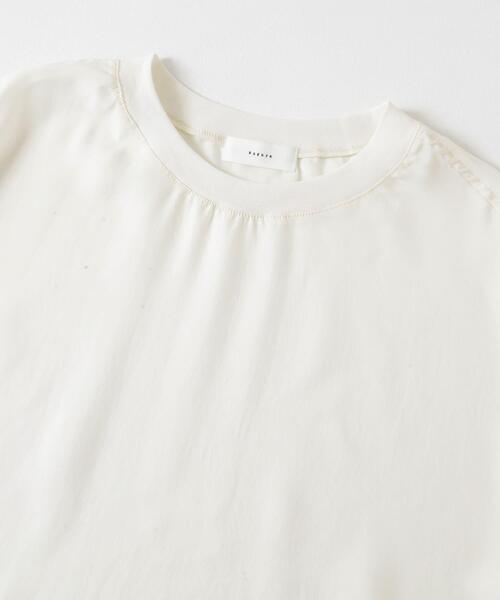 かぐれ（カグレ）の「キュプラプルオーバー（Tシャツ/カットソー・レディース・ネイビー/チャコールグレー/アイボリー・FREE）」の12枚目の写真