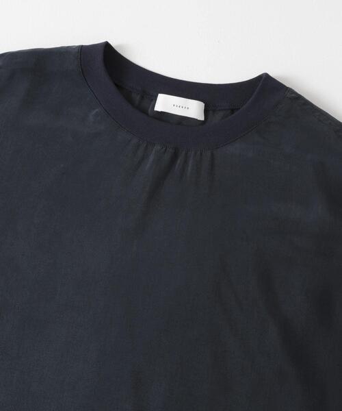 かぐれ（カグレ）の「キュプラプルオーバー（Tシャツ/カットソー・レディース・ネイビー/チャコールグレー/アイボリー・FREE）」の22枚目の写真