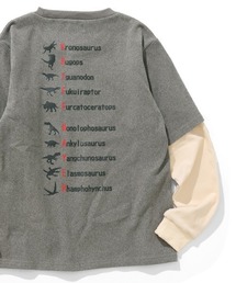 KRIFF MAYER Kid's Collection | 【伸縮性・ストレッチ】もちのびJOIN-T(恐竜)(Tシャツ/カットソー)
