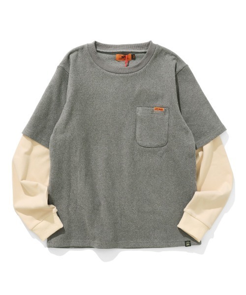 KRIFF MAYER Kid's Collection（クリフメイヤーキッズコレクション）の「【伸縮性･ストレッチ】もちのびJOIN-T（恐竜）（Tシャツ/カットソー・キッズ・グレー/カラフル/ナチュラル/ダークブルー/ブラック・140/130/150/120/170/160）」の19枚目の写真