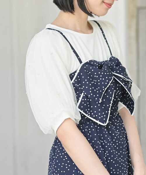 00s 希少 TRALALA ビッグリボンドット姫ギャルボリュームキャミワンピ 楽天市場】【25AW×半額クーポン】【奇跡の再販】キャミ
