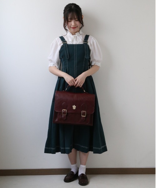 BACKYARD FAMILY(バックヤードファミリー)の「FLAPPER ハリーポッター ホグワーツ エンブレム 3wayリュック(バックパック/リュック・レディース・マスタード/ワインレッド/ネイビー/ライトブルー/ダークグリーン/ブラック・FREE)」の12枚目の写真