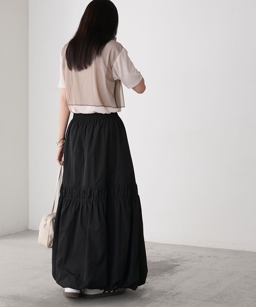 セール】【forksy.】ティアードバルーンスカート（スカート）｜forksy