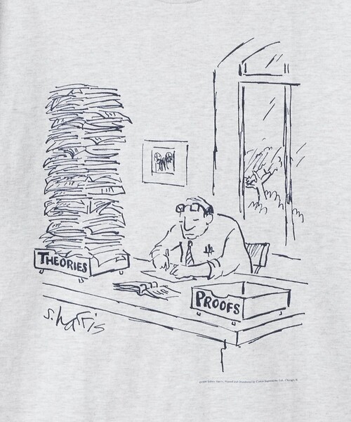 Steven Alan(スティーブンアラン)の「<Cotton Expressions Limited × Steven Alan> Sidney-H T.A.P/Tシャツ(Tシャツ/カットソー・メンズ・ライトグレー・L/XL)」の6枚目の写真
