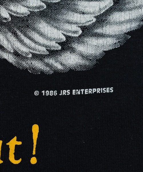 MILITARY(ミリタリー)の「【USED】80’s U.S.ARMY “KILL'EM ALL” ミリタリー Tシャツ(Tシャツ/カットソー・メンズ・ブラック・SMALL)」の5枚目の写真
