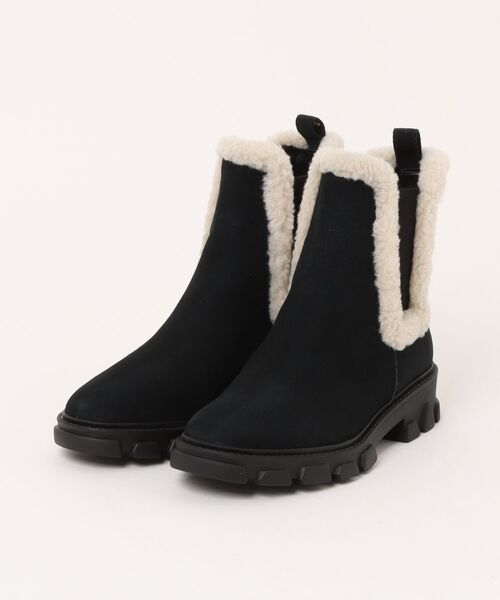 期間限定【新品】マイケルコース　ブーツ　BLACK MICHAEL KORS（マイケルコース） ブーツ FLAT WEISS COMBAT BOOTIE