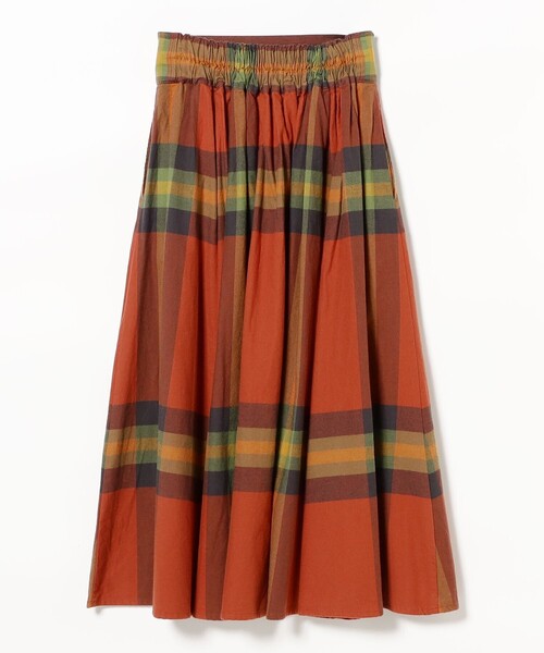BEAMS BOY(ビームスボーイ)の「【1/15再値下げ】ビッグ タータン スカート(スカート・レディース・ダークグリーン/ネイビー/オレンジ・1/2)」の20枚目の写真