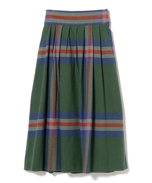 BEAMS BOY(ビームスボーイ)の「【1/15再値下げ】ビッグ タータン スカート(スカート・レディース・ダークグリーン/ネイビー/オレンジ・1/2)」の22枚目の写真