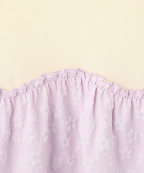 SHOO・LA・RUE（シューラルー）の「【100-120cm】フラワージャガードドッキングワンピース（ワンピース・キッズ・アイボリー系4/ピンク系9・10/12/11）」の9枚目の写真