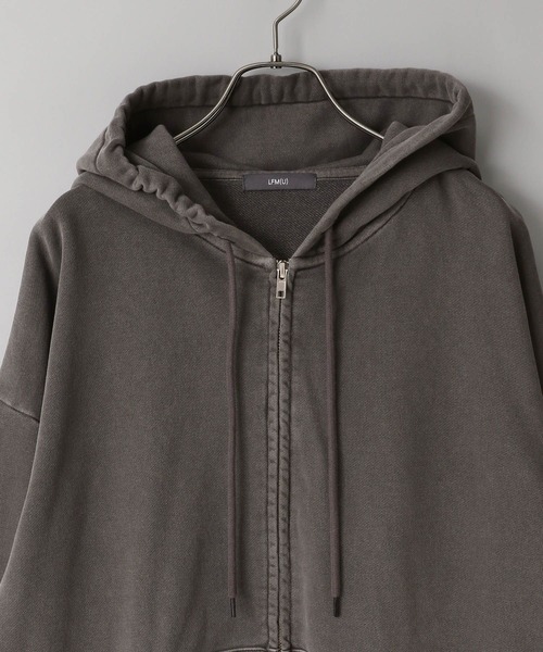 LOWRYS FARM（ローリーズファーム）の「【LFM(U)】ウラケＺＩＰフーディー　588025（スウェット・メンズ・レッド/ホワイト/ブルー/チャコールグレー/グレー・LARGE/MEDIUM）」の6枚目の写真