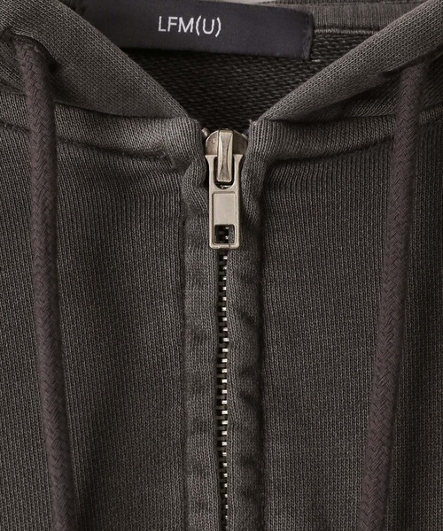 LOWRYS FARM（ローリーズファーム）の「【LFM(U)】ウラケＺＩＰフーディー　588025（スウェット・メンズ・レッド/ホワイト/ブルー/チャコールグレー/グレー・LARGE/MEDIUM）」の12枚目の写真