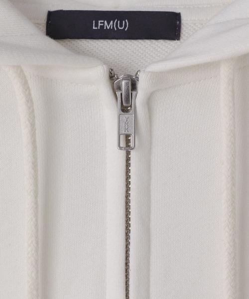 LOWRYS FARM（ローリーズファーム）の「【LFM(U)】ウラケＺＩＰフーディー　588025（スウェット・メンズ・レッド/ホワイト/ブルー/チャコールグレー/グレー・LARGE/MEDIUM）」の13枚目の写真