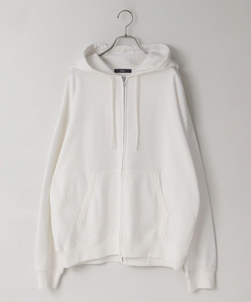 LOWRYS FARM（ローリーズファーム）の「【LFM(U)】ウラケＺＩＰフーディー　588025（スウェット・メンズ・レッド/ホワイト/ブルー/チャコールグレー/グレー・LARGE/MEDIUM）」の17枚目の写真