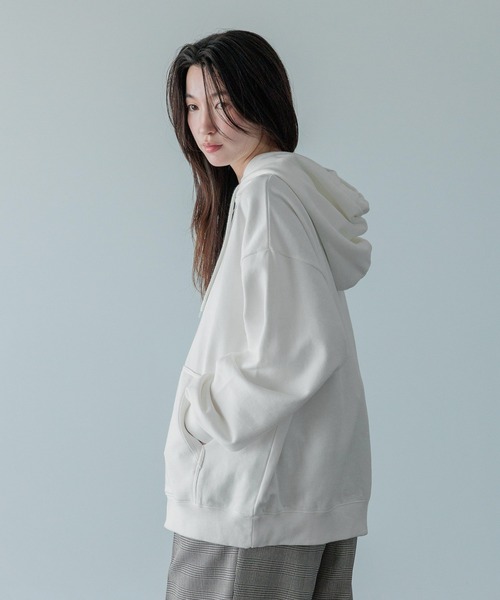 LOWRYS FARM（ローリーズファーム）の「【LFM(U)】ウラケＺＩＰフーディー　588025（スウェット・メンズ・レッド/ホワイト/ブルー/チャコールグレー/グレー・LARGE/MEDIUM）」の21枚目の写真