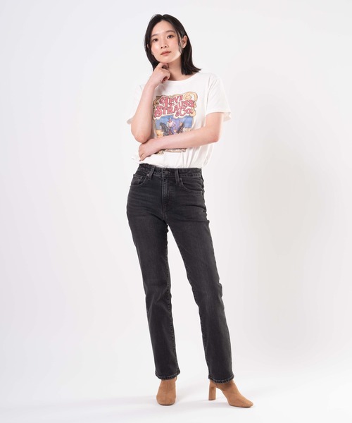 Levi's（リーバイス）の「Levi's/リーバイス GRAPHIC ボックスTシャツ（Tシャツ/カットソー・レディース・ホワイト・XS/S/M）」の9枚目の写真