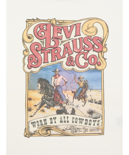 Levi's（リーバイス）の「Levi's/リーバイス GRAPHIC ボックスTシャツ（Tシャツ/カットソー・レディース・ホワイト・XS/S/M）」の5枚目の写真