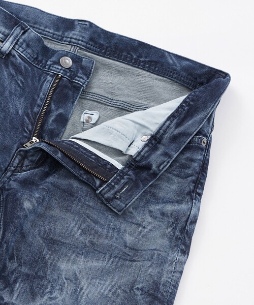 EPOCA UOMO（エポカウォモ）の「リンクルストレッチデニムパンツ（デニムパンツ・メンズ・ブルー系その他7/グレー・46/48）」の11枚目の写真