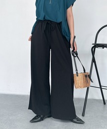 AS KNOW AS plus | ♪セミワイド ストレッチイージーパンツ(その他パンツ)