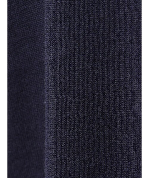 mizuiroind（ミズイロインド）の「mizuiro ind シフォンフリルVネックカーディガン（カーディガン/ボレロ・レディース・チャコールグレー/ブラック/ネイビー・FREE）」の5枚目の写真