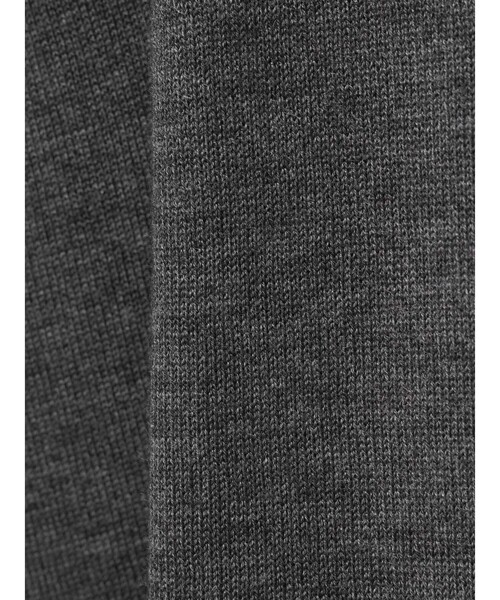 mizuiroind（ミズイロインド）の「mizuiro ind シフォンフリルVネックカーディガン（カーディガン/ボレロ・レディース・チャコールグレー/ブラック/ネイビー・FREE）」の6枚目の写真