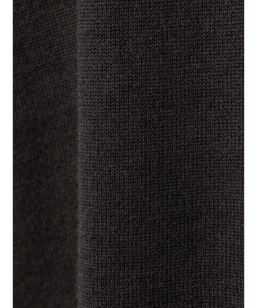 mizuiroind（ミズイロインド）の「mizuiro ind シフォンフリルVネックカーディガン（カーディガン/ボレロ・レディース・チャコールグレー/ブラック/ネイビー・FREE）」の7枚目の写真