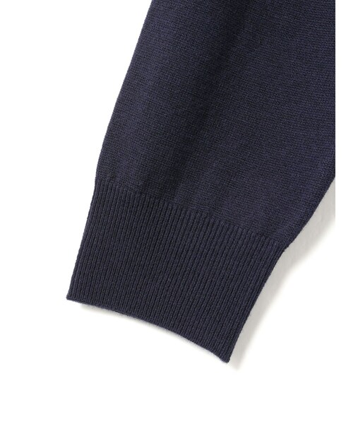 mizuiroind（ミズイロインド）の「mizuiro ind シフォンフリルVネックカーディガン（カーディガン/ボレロ・レディース・チャコールグレー/ブラック/ネイビー・FREE）」の19枚目の写真