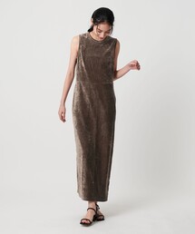 ビューティアンドユース ベロアワンピース ブラウン S 美品 BEAUTY&YOUTH UNITED ARROWS｜ビューティーアンドユース