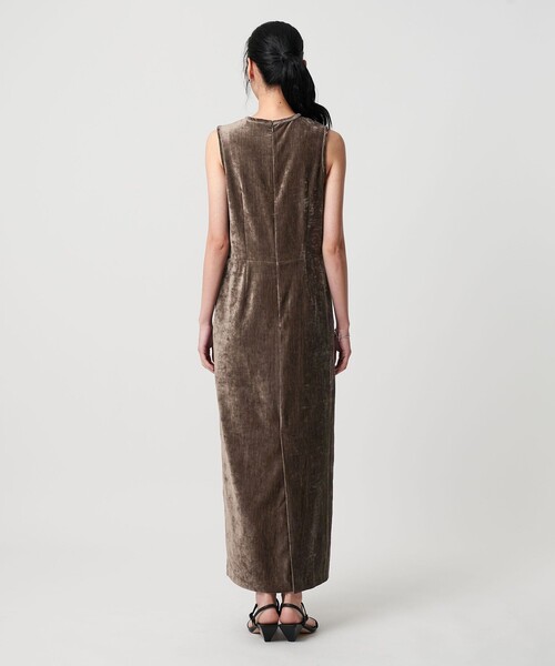 BEAUTY&YOUTH UNITED ARROWS（ビューティーアンドユースユナイテッドアローズ）の「ポリエステルブレンド モールタイトワンピース（ワンピース・レディース・グレー系/ダークブラウン・M/S）」の15枚目の写真