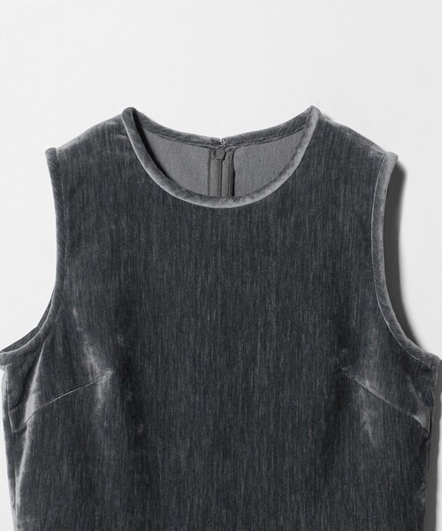 BEAUTY&YOUTH UNITED ARROWS（ビューティーアンドユースユナイテッドアローズ）の「ポリエステルブレンド モールタイトワンピース（ワンピース・レディース・グレー系/ダークブラウン・M/S）」の18枚目の写真