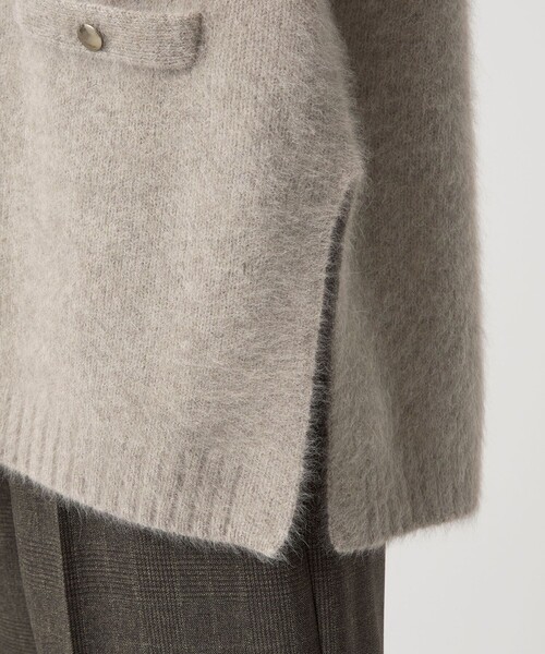 セール】ヘアリー ニット ベスト（ベスト）｜green label relaxing