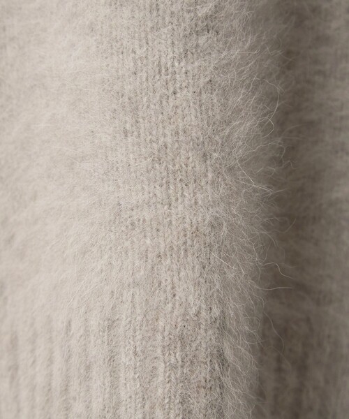 ヘアリー ニット ベスト（ベスト）｜green label relaxing（グリーン