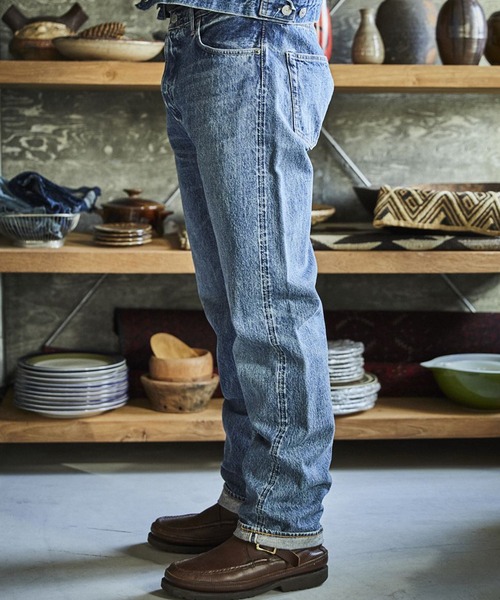 orSlow/オアスロウ 105 STANDARD SELVEDGE DENIM 2YEAR WASH デニム