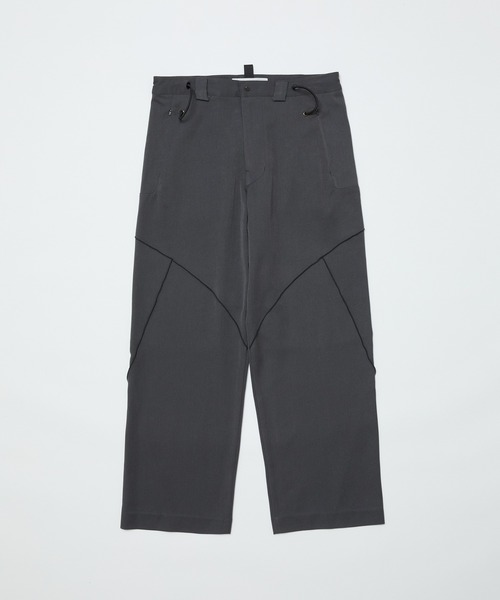 BAL(バル)の「BAL / ii_iiiiiii TECHNICAL WOOL TROUSER(その他パンツ・メンズ・グレイッシュベージュ/チャコール・1/2/3)」の15枚目の写真