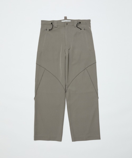BAL(バル)の「BAL / ii_iiiiiii TECHNICAL WOOL TROUSER(その他パンツ・メンズ・グレイッシュベージュ/チャコール・1/2/3)」の12枚目の写真