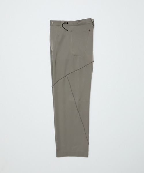 BAL(バル)の「BAL / ii_iiiiiii TECHNICAL WOOL TROUSER(その他パンツ・メンズ・グレイッシュベージュ/チャコール・1/2/3)」の14枚目の写真