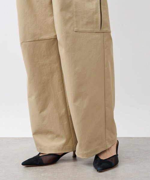 RIVE DROITE（リヴドロワ）の「【モードな印象】ダブルループカーゴパンツ（カーゴパンツ・レディース・ベージュ/ブラウン/カーキ・38/36）」の22枚目の写真