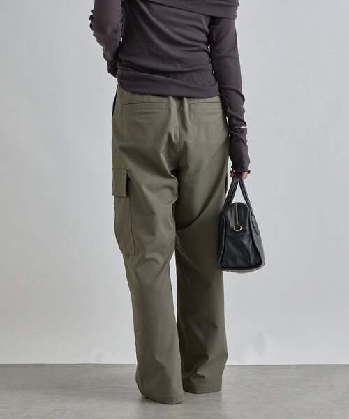 RIVE DROITE（リヴドロワ）の「【モードな印象】ダブルループカーゴパンツ（カーゴパンツ・レディース・ベージュ/ブラウン/カーキ・38/36）」の5枚目の写真