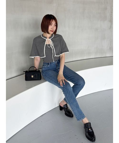 SNIDEL(スナイデル)の「【STYLEUPPANTS】ハイウエストストレート(その他パンツ・レディース・インディゴブルー/ブラウン/ブルー/ブラック・0/1/2)」の20枚目の写真