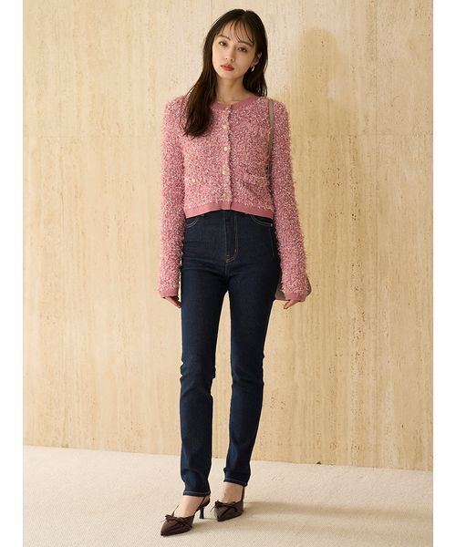 SNIDEL(スナイデル)の「【STYLEUPPANTS】ハイウエストストレート(その他パンツ・レディース・インディゴブルー/ブラウン/ブルー/ブラック・0/1/2)」の8枚目の写真