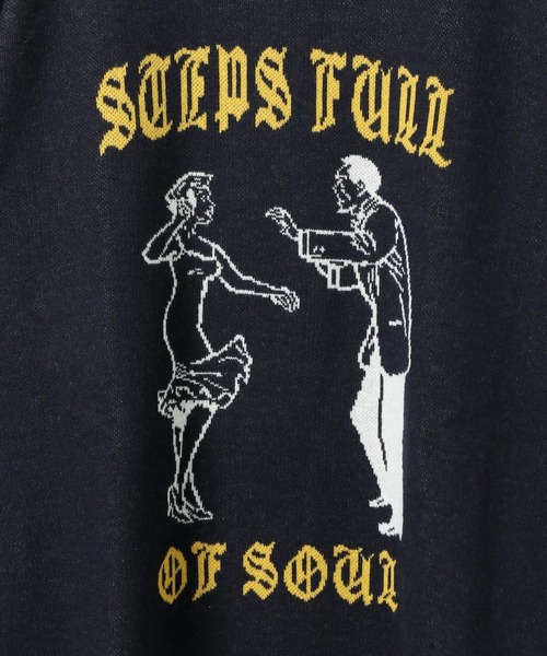 PBLIM（ページボーイリム）の「《UNISEX》ダンシングニット（ニット/セーター・レディース・グレー/ネイビー・FREE）」の12枚目の写真