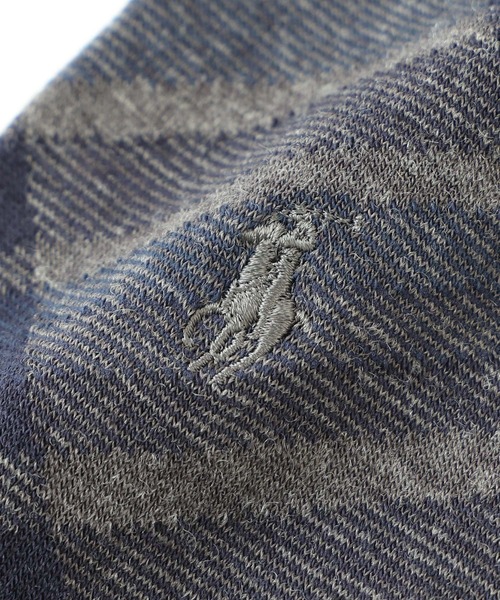 POLO RALPH LAUREN(ポロ ラルフ ローレン)の「POLO RALPH LAUREN チェック ビジネスソックス 02045505(ソックス/靴下・メンズ・グレー/ブラック/ダークネイビー/ベージュ系その他・25-27CM)」の5枚目の写真