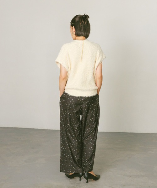 BAYFLOW（ベイフロー）の「[ロングシーズン活躍]シャギーニットベストカーディガン（ベスト・レディース・オフホワイト/グレー/ブラック・FREE）」の19枚目の写真